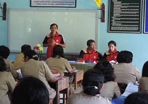 SOSIALISASI BOS SD dan SMP
