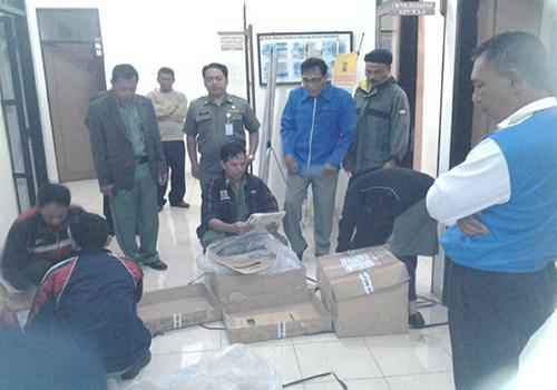 PENINJAUAN DISTRIBUSI NASKAH UN SMP DI POLSEK TEMBUKU