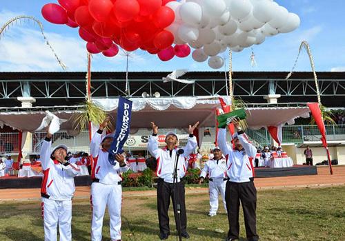 PEMBUKAAN PORSENIJAR PROVINSI BALI 2014