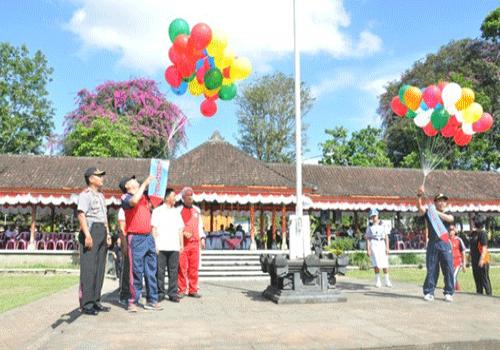 Bupati Buka Porsenijar Bagi 2015