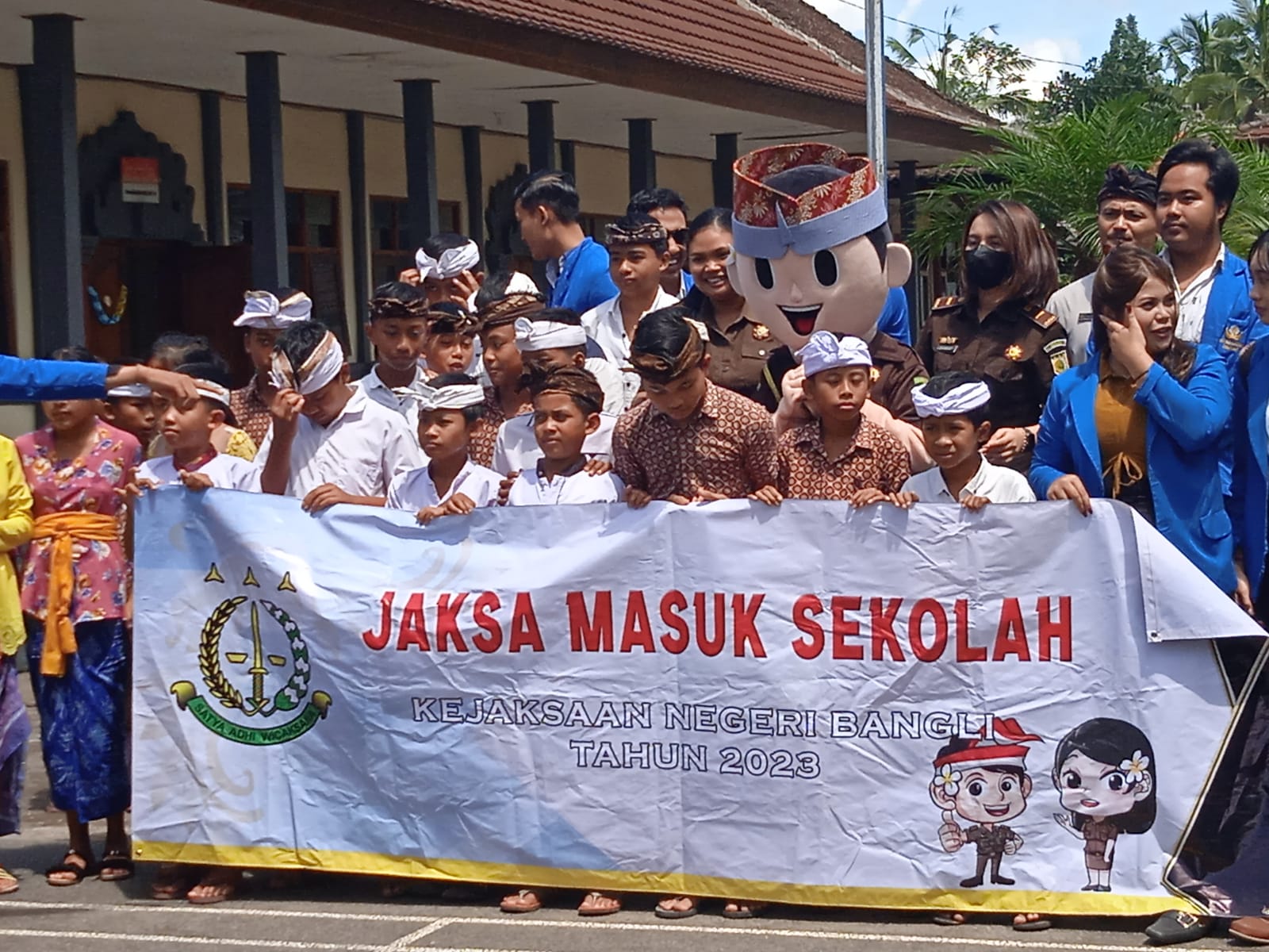Libatkan Siswa, Kejaksaan Negeri Bangli Gelar Program JMS !