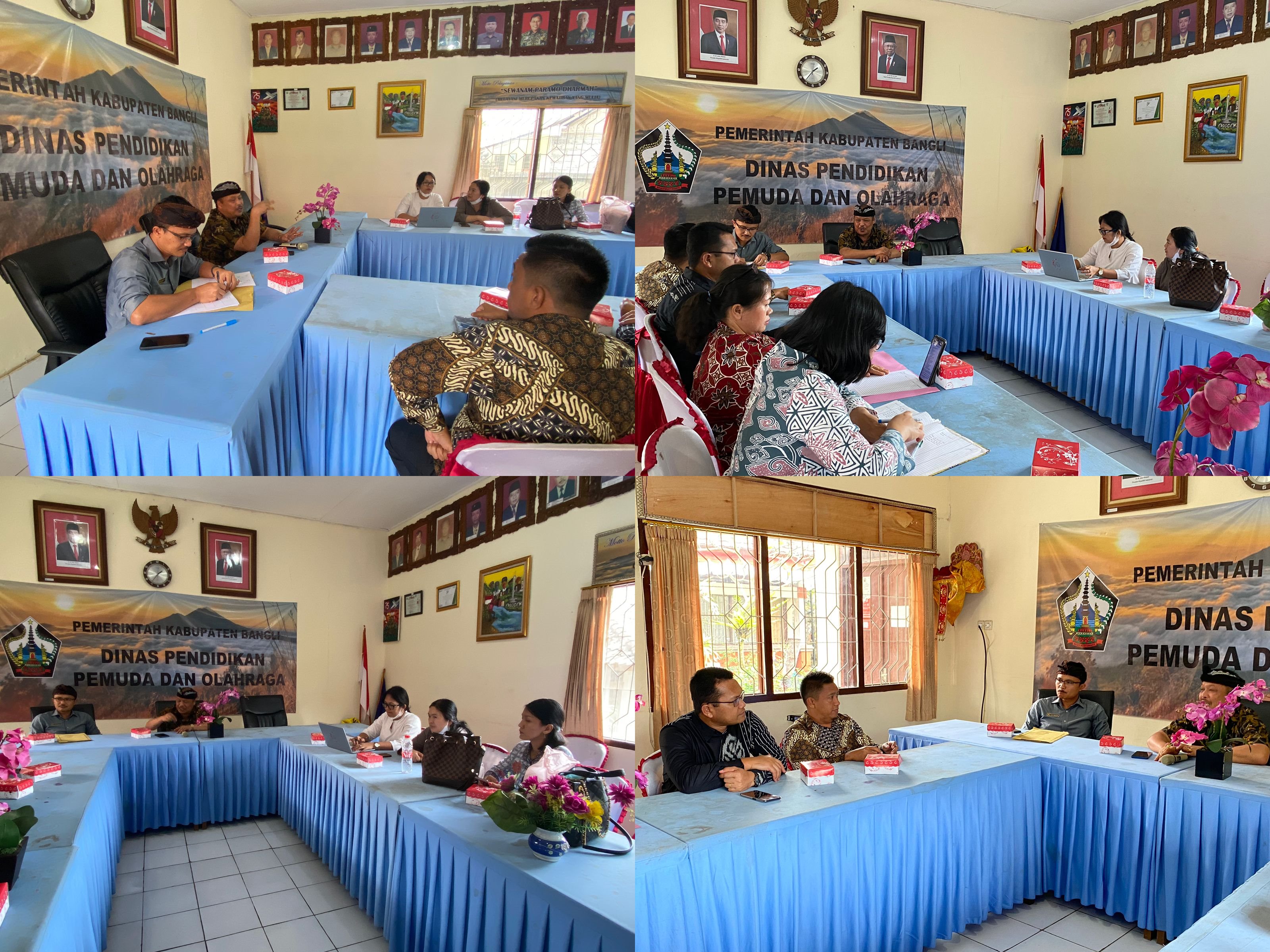 Kunjungan Dinas Pendidikan Kabupaten Dairi Terkait Pelaksanaan ASMOPSS