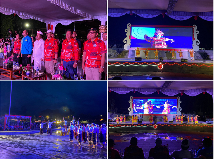 Anak Tingkat SMP di Bangli meriahkan Pentas Budaya Bertajuk 
