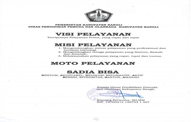 VISI MISI
