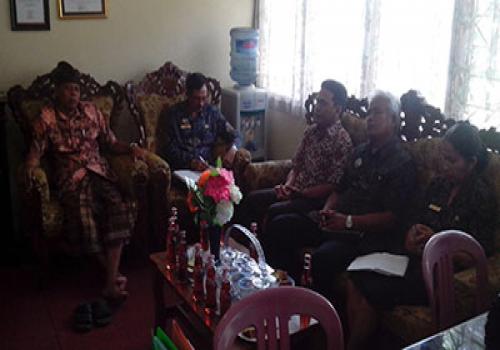 Penerimaan Mahasiswa PKL/Magang Undiksha oleh Kepala Dinas Pendidikan Pemuda dan Olahraga Kabupaten Bangli