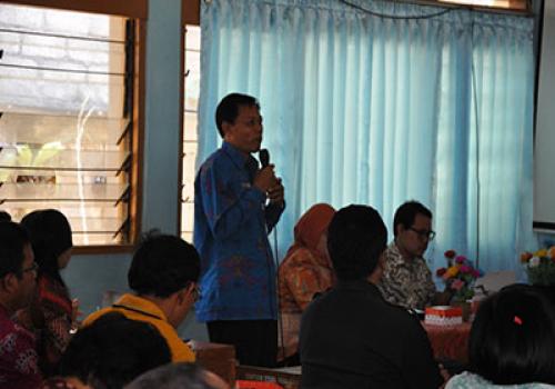 SOSIALISASI DAN LOKAKARYA AKREDITASI PENDIDIKAN NON FORMAL